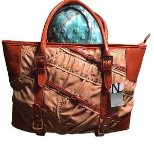 NICOLE LEE 365 EXTRA LARGE TRENDY TOTE